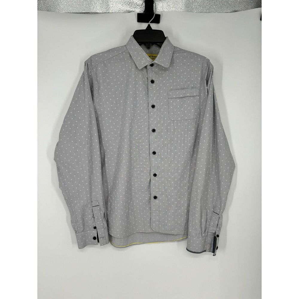 Descendant Of Thieves Limited Edition 260 White Polka Dot Long Sleeve‎ Size XL